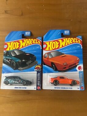 🔥Hot Wheels JDM 2 Pack